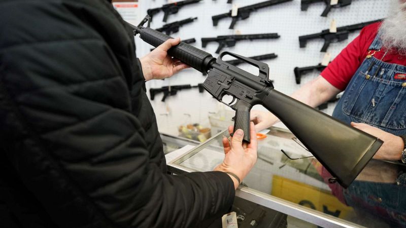 Buying Gun in America is as easy as buying vegetables