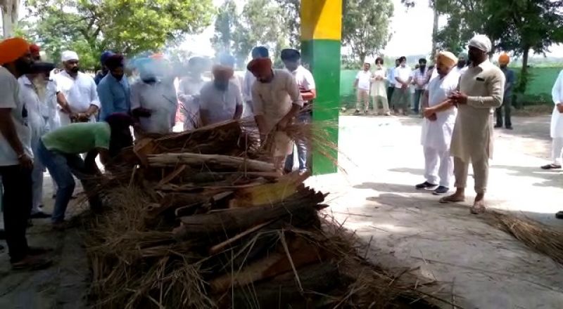 Rajveer Jawandha bids farewell to father