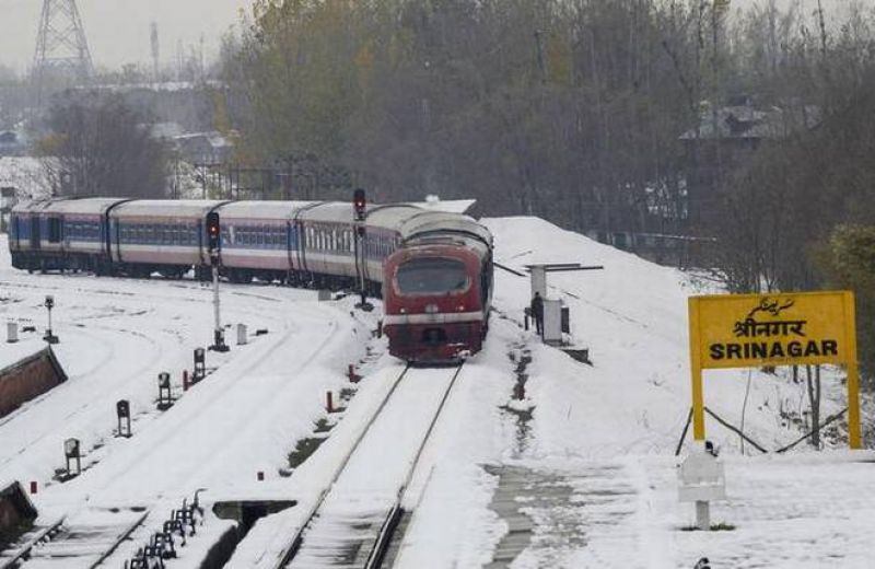 Mini buses on roads in valley, Rail service in Kashmir resume