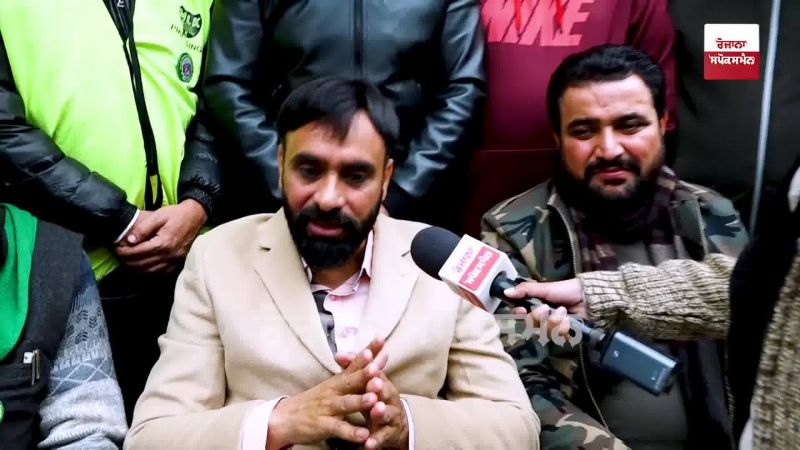 Babbu mann at Delhi Protest 