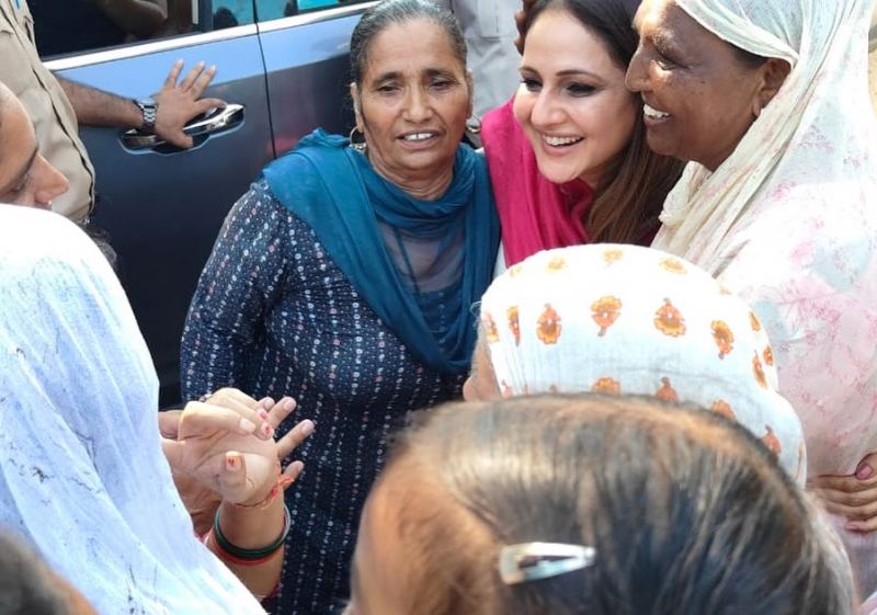 Spokesman di sath at Bhagta Bhai Ka