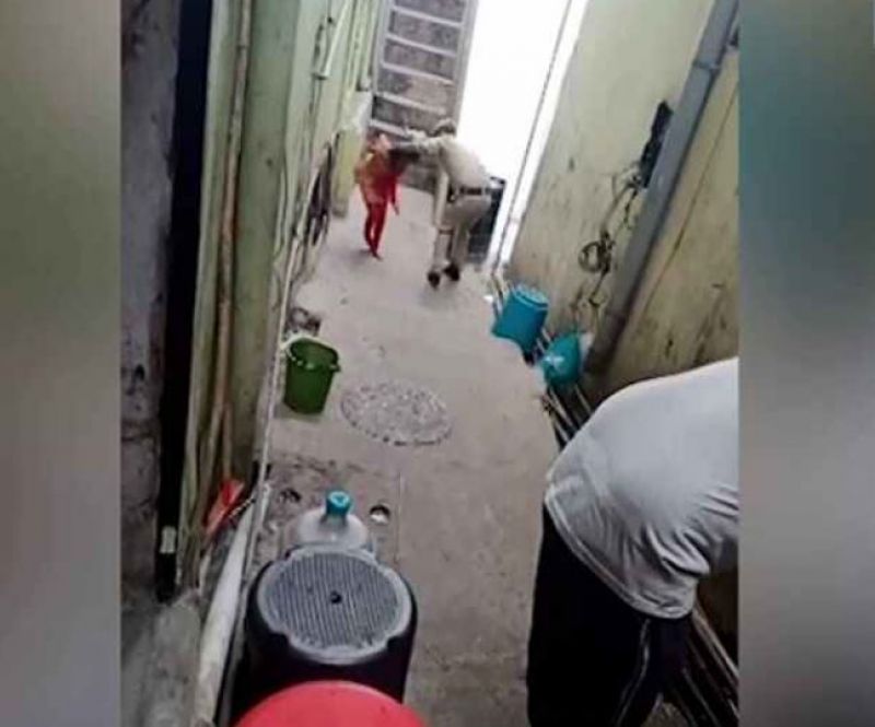 The girl's brutally assaulted by the policemen in Naina Devi Temple