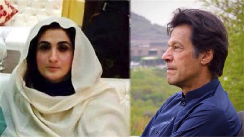Pak PM Imran Khan and His Wife 