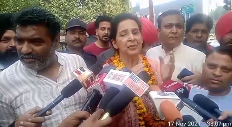 Navjot Kaur Sidhu for supporting opium cultivation in Punja