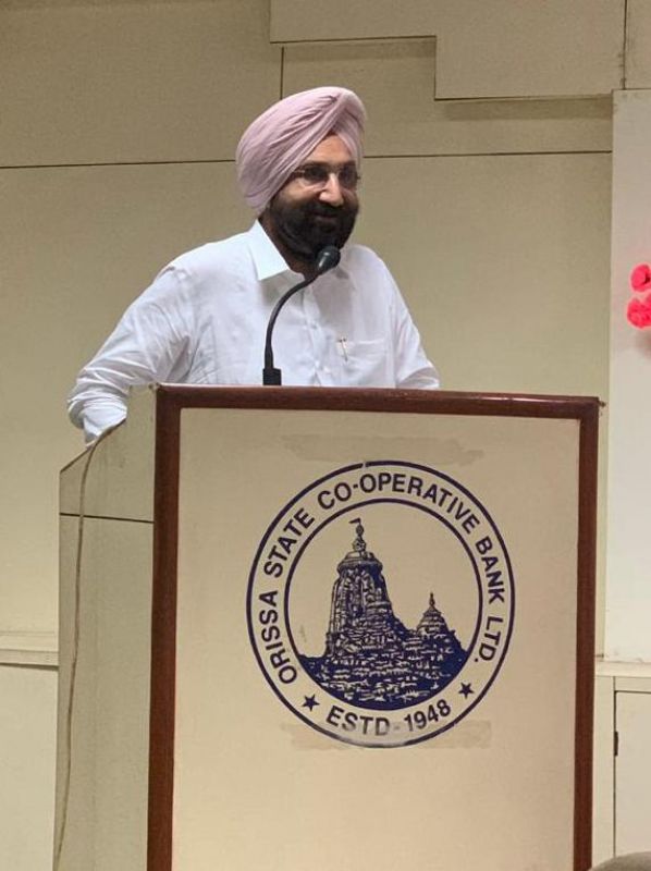 Sukhjinder Singh Randhawa during meeting at Odisha