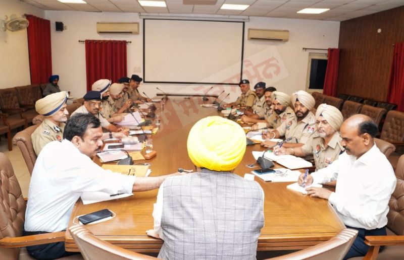 CM Meeting With Police Officers 