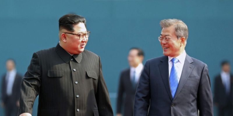 kim jong un and moon jae in pyongyang