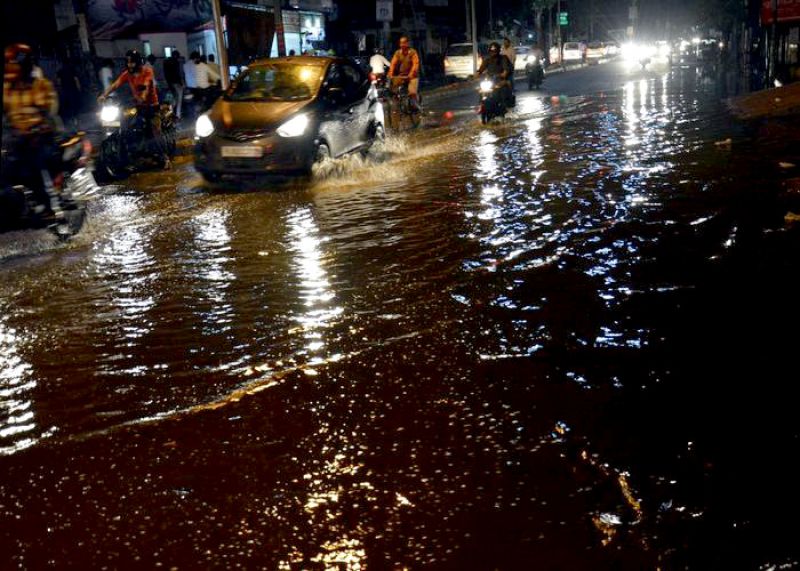 Heavy rains in Alwar