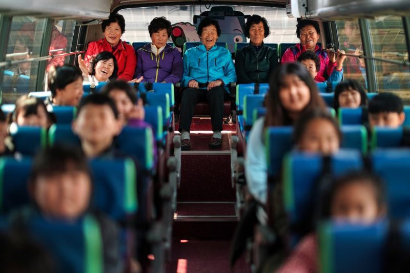 South Korean schools lack of chidren taking elderly admissions