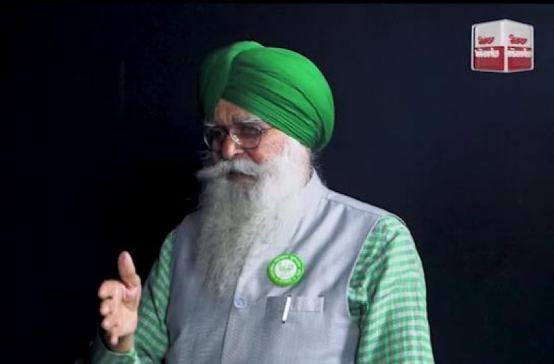 Bhartiya Kisan Union Punjab President Ajmer Singh Lakhowal