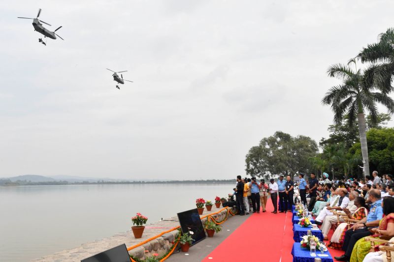 Air Show at Chandigarh Sukhna Lake