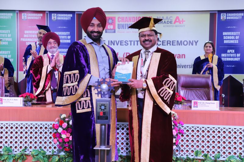 Parag Diwan takes over as Vice Chancellor of Chandigarh University