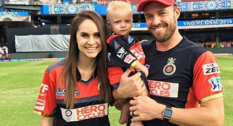 AB De Villiers and Danielle 
