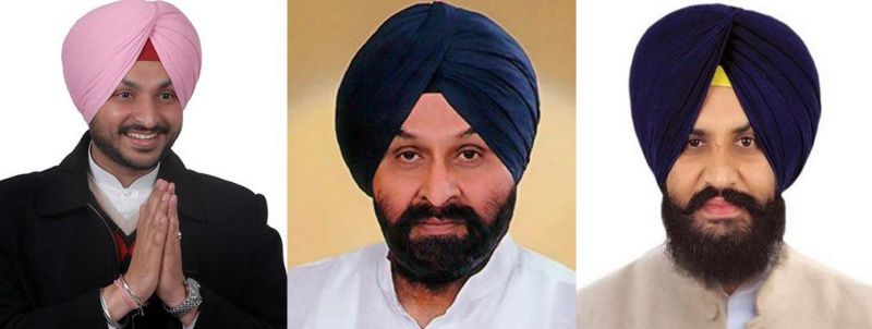 Ravneet Bittu, Maheshinder Singh Grewal, Simarjit Singh Bains