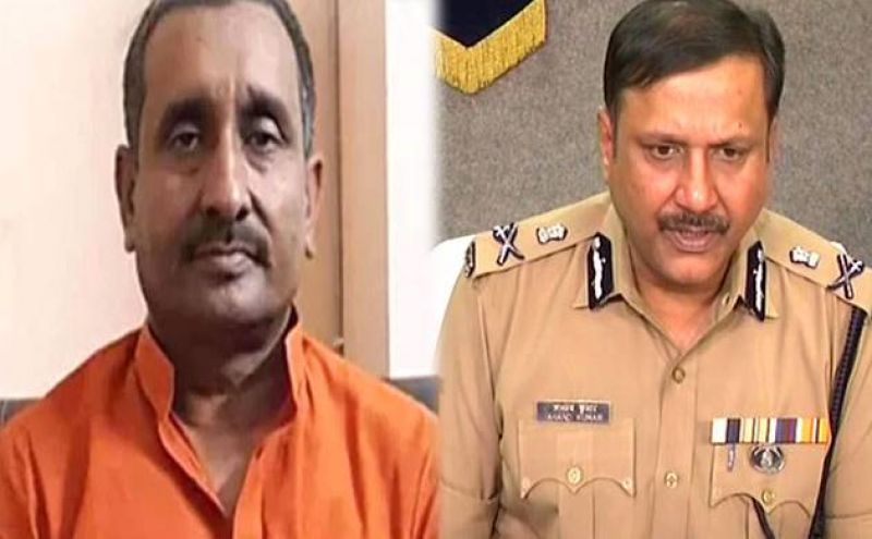 unnao rape case fir ragister against bjp mla kuldeep sanger