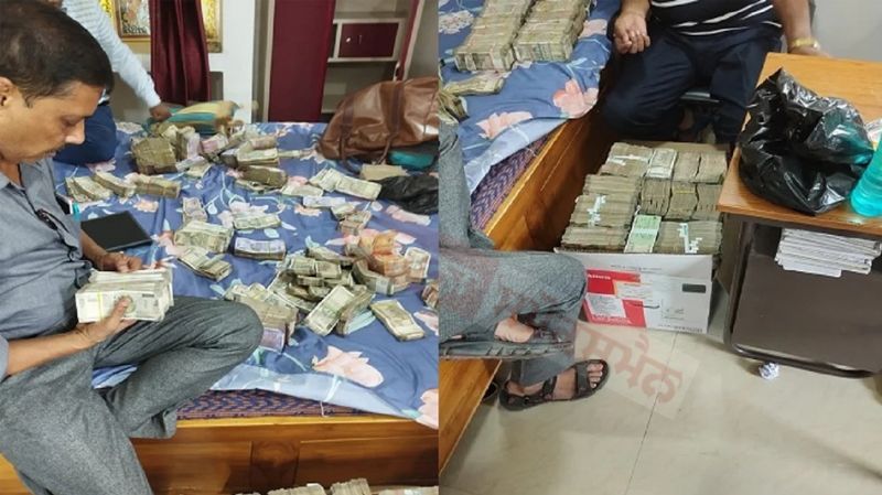 Vigilance raid at the government engineer's house