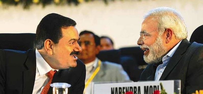Gautam Adani and PM Modi