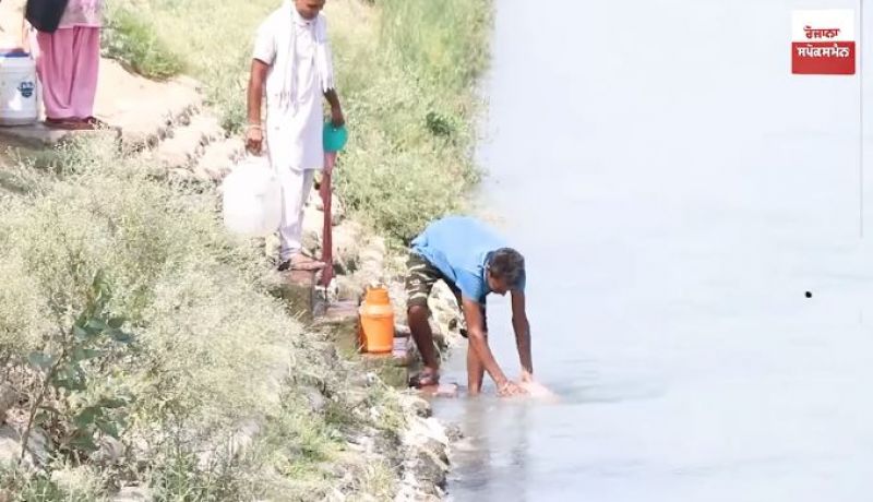 Water problem in Bhullan village in Sangrur