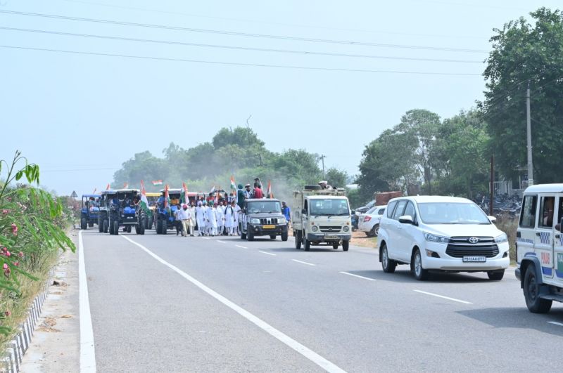 Captain Sandeep Singh Sandhu Rally