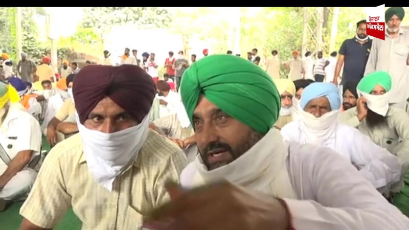 Farmer protest in kharar 