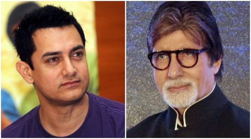 Amir Khan and Amitabh Bachchan 