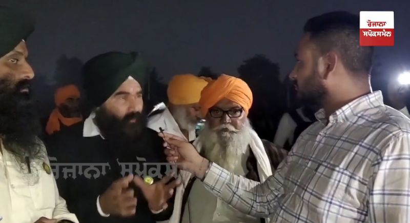 fire at singhu border