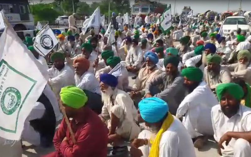 kisan protest