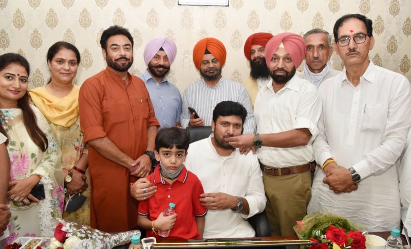 Puneet Saini Pinta takes over as Chairman Punjab Board of Traders