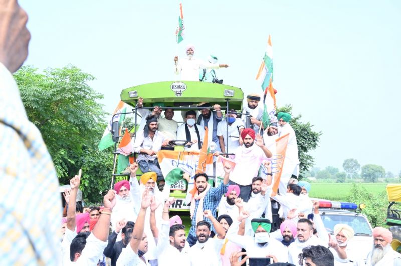 Captain Sandeep Singh Sandhu Rally
