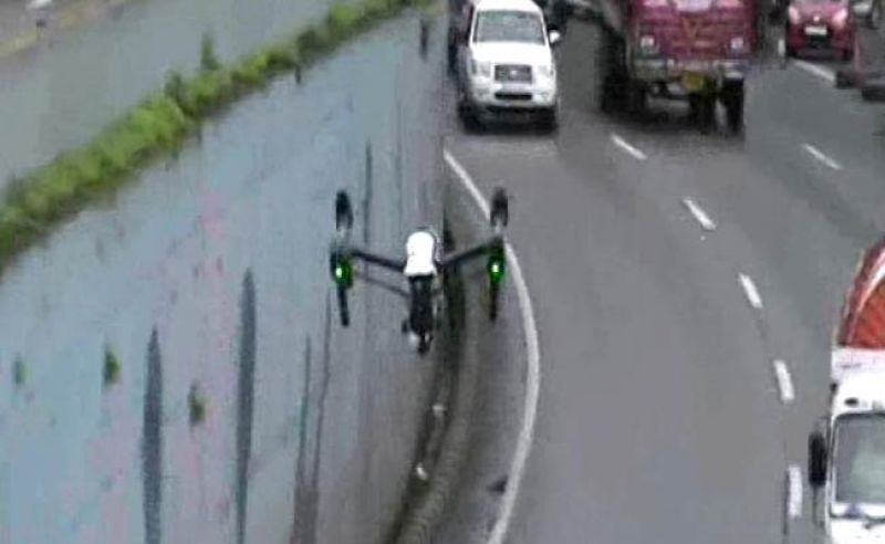 Drone for Toll Plaza 