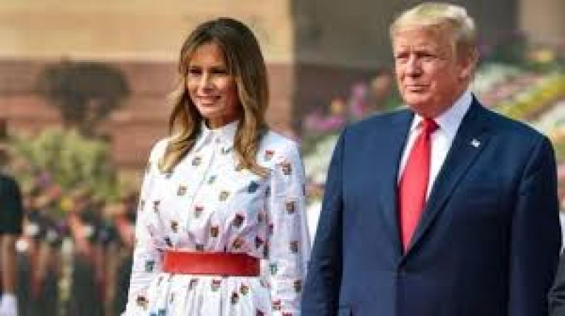 Melania Trump With Donald Trump 