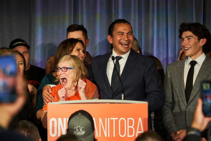 Canada: NDP wins Manitoba elections