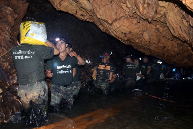 Thailand cave Rescue 