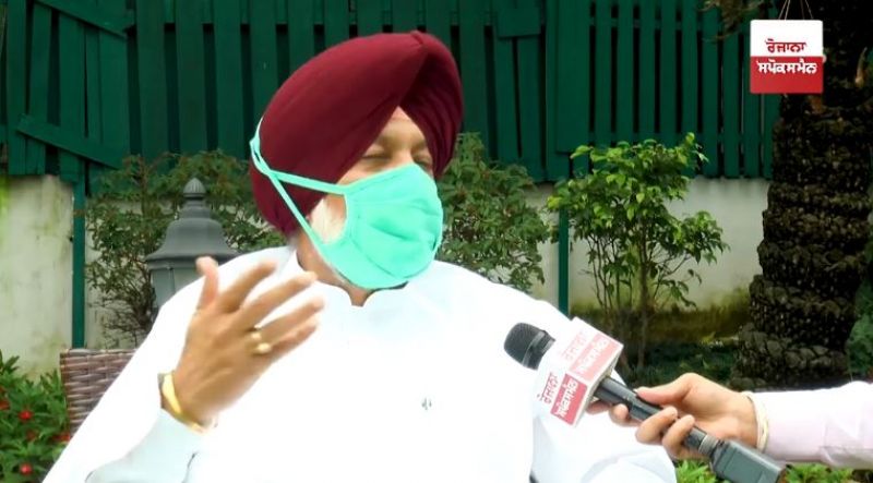 Health Minister Balbir Singh Sidhu 