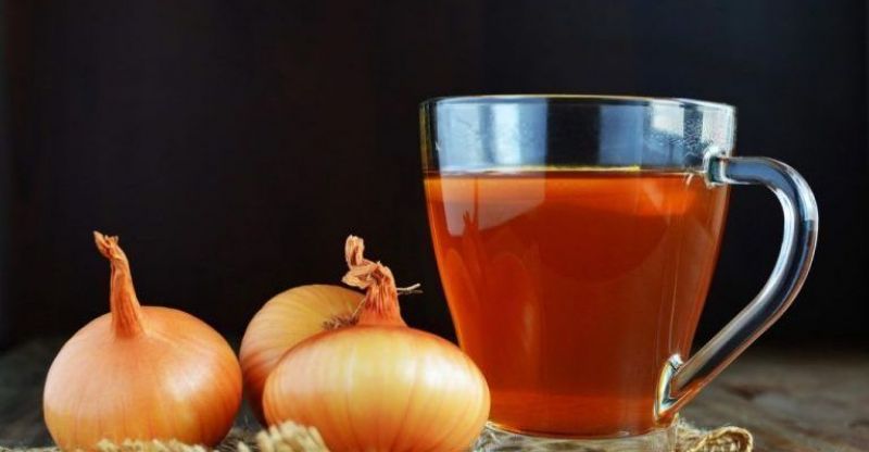 Onion tea