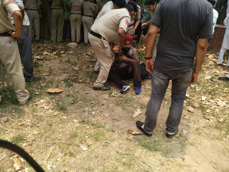 Jasbir Malhi injured