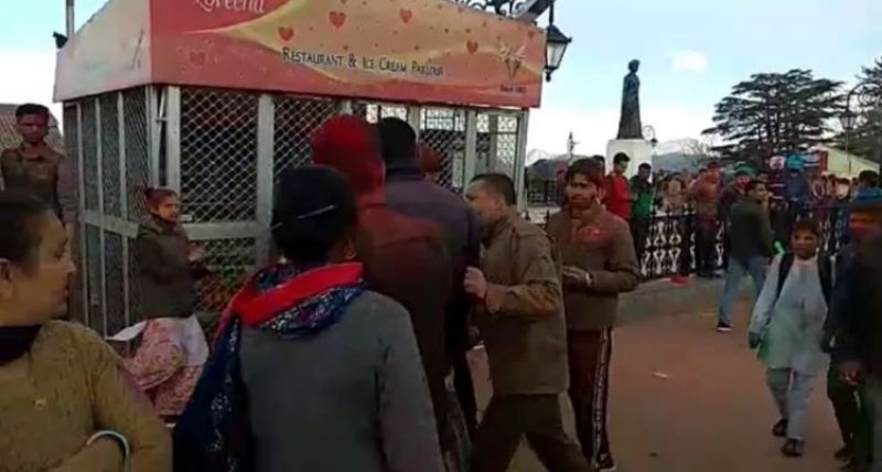 Clash during holi celebration at Shimla-2
