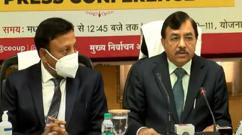 Election commission press conference