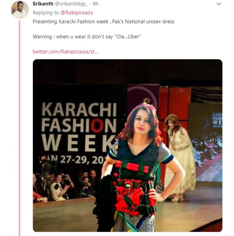 Pak singer Rabi Pirzada threatens PM Modi with suicide attack