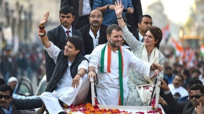 Rahul Gandhi and Priyanka Gandhi
