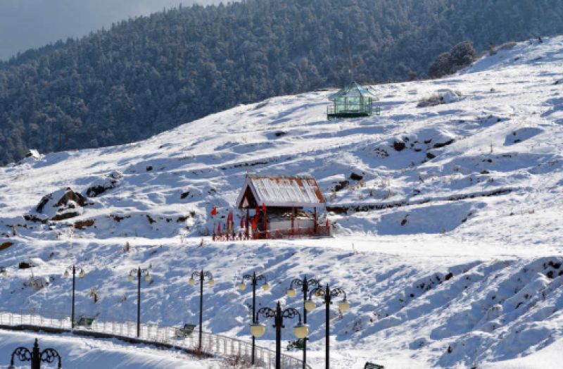snowfall In Auli