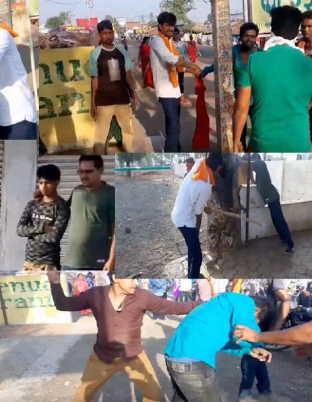 Sri Ram Sena activists beat Muslim boys for having suspected beef