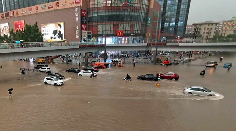 Flooding Kills at Least 12 in Central China