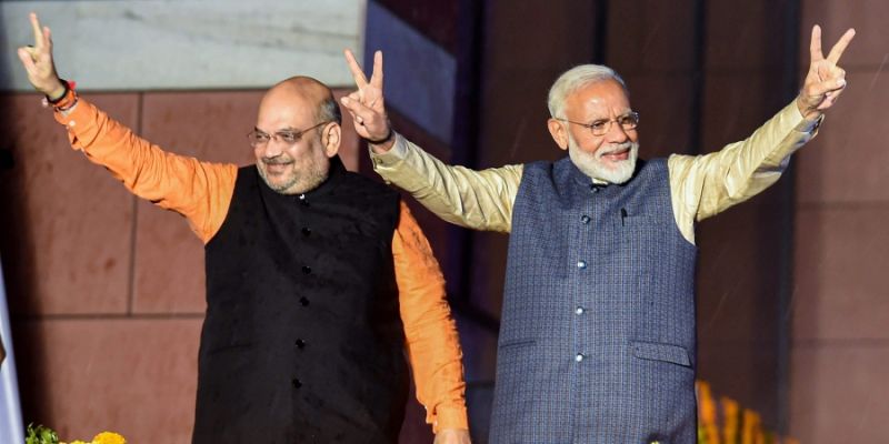 Narendra Modi, Amit Shah 