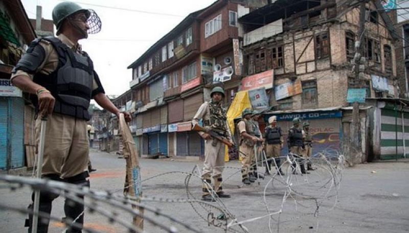 Terrorists Attack  Near Class 10 Board Exam Centre In Pulwama