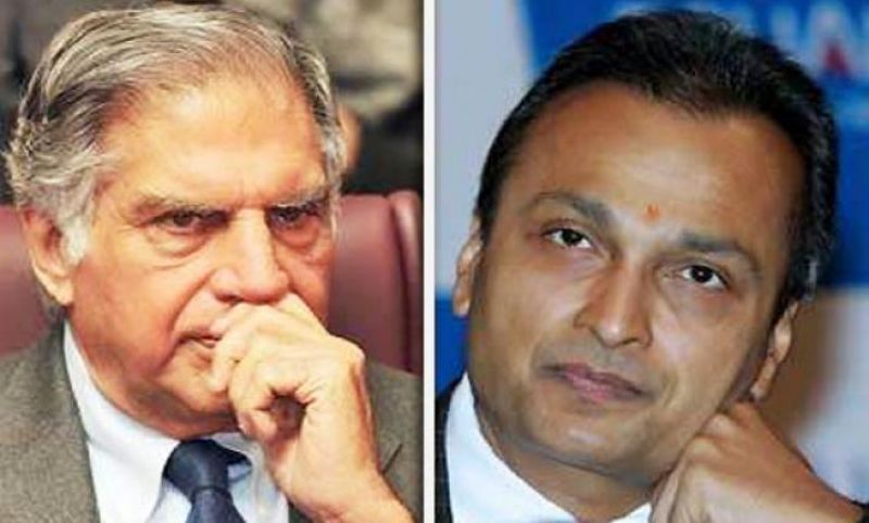Ratan Tata, Anil Ambani 