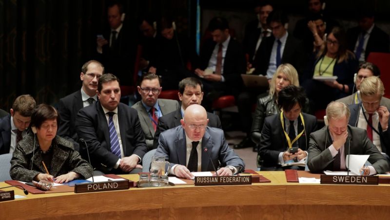 UN rejects Russia's proposal of condemning American attack on Syria