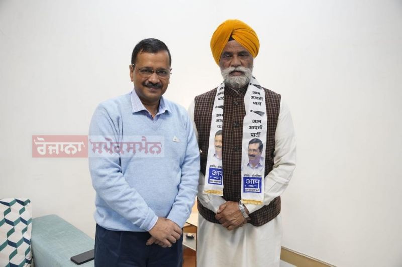 Former Congress MLA Joginder Mann joins Aam Aadmi Party