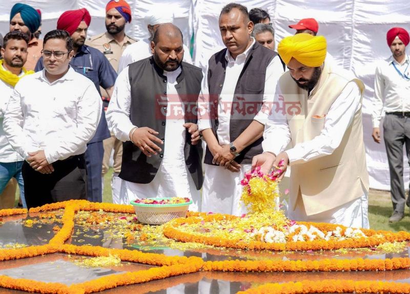 CM Mann PAYS TRIBUTE TO SHAHEED-E-AAZAM ON HIS MARTYRDOM DAY