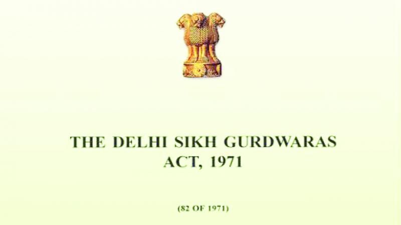 Delhi Sikh Gurdwaras Act, 1971